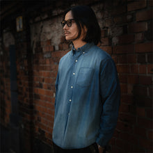 画像をギャラリービューアに読み込む, denim dress shirt (SUNSET)/デニムドレスシャツ(サンセット)