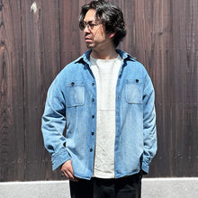 画像をギャラリービューアに読み込む, drop denim shirt(5year)/ドロップデニムシャツ(5イヤー)