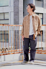 画像をギャラリービューアに読み込む, Moleskin stripe shirt/モールスキンストライプシャツ