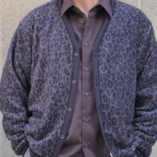 画像をギャラリービューアに読み込む, military leopard cardigan/ミリタリーレオパードカーディガン