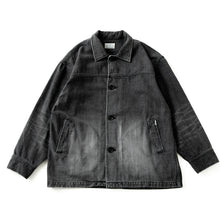 画像をギャラリービューアに読み込む, gentle coat 70's wash BK/ジェントルコート 70'sウォッシュ (ブラック)
