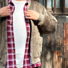 画像をギャラリービューアに読み込む, bulky for cardigan/バルキーファーカーディガン