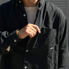 画像をギャラリービューアに読み込む, handsome shirt sulfide BLACK/ハンサムシャツ サルファーブラック