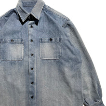 画像をギャラリービューアに読み込む, drop denim shirt(5year)/ドロップデニムシャツ(5イヤー)
