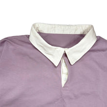 画像をギャラリービューアに読み込む, drop rugby shirts(PPL)/ドロップラガーシャツ(パープル)