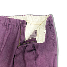 画像をギャラリービューアに読み込む, daddy's pants-Slim&Fit.1tack-(purple)/ダディーズパンツ-スリム&フィット-(パープル)