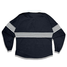 画像をギャラリービューアに読み込む, drop rugby shirts(BK)/ドロップラガーシャツ(ブラック)