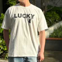 画像をギャラリービューアに読み込む, drop LUCKY tee (WHT)/ドロップラッキーティー(ホワイト)