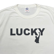 画像をギャラリービューアに読み込む, drop LUCKY tee (WHT)/ドロップラッキーティー(ホワイト)