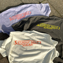 画像をギャラリービューアに読み込む, drop SN tee (F.PPL)/ドロップサタデーナイトティー(パープル)