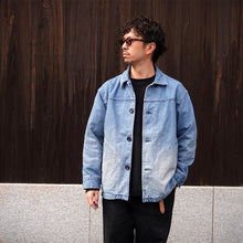 画像をギャラリービューアに読み込む, gentle coat indigo 40&#39;s wash/ジェントルコート インディゴ 40&#39;sウォッシュ

