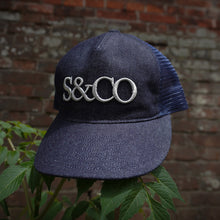 画像をギャラリービューアに読み込む, washable S&amp;CO mesh cap /ウォッシャブルS&amp;COメッシュキャップ
