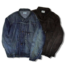 画像をギャラリービューアに読み込む, gentle jacket  40's wash BK/ジェントルジャケット 40'sウォッシュ BK

