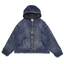 画像をギャラリービューアに読み込む, denim windproof hoodie(worker&#39;s wash)/デニムウィンドプルーフフーディー
