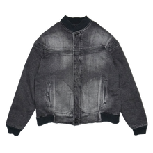 画像をギャラリービューアに読み込む, DENIM sugar cap jacket 90's wash BLACK /デニムシュガーカップジャケット90's ウォッシュブラック
