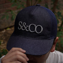 画像をギャラリービューアに読み込む, washable S&amp;CO mesh cap /ウォッシャブルS&amp;COメッシュキャップ
