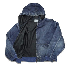 画像をギャラリービューアに読み込む, denim windproof hoodie(worker&#39;s wash)/デニムウィンドプルーフフーディー
