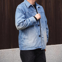 画像をギャラリービューアに読み込む, gentle coat indigo 40&#39;s wash/ジェントルコート インディゴ 40&#39;sウォッシュ
