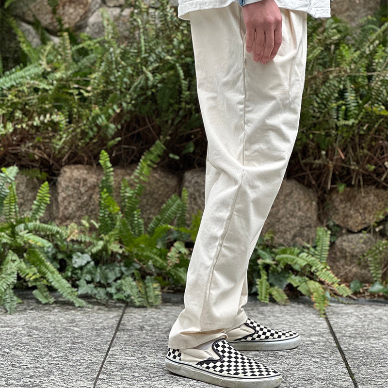sleeping trousers(ECRU)/スリーピングトラウザース(エクリュ