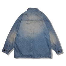 画像をギャラリービューアに読み込む, gentle coat indigo 40&#39;s wash/ジェントルコート インディゴ 40&#39;sウォッシュ
