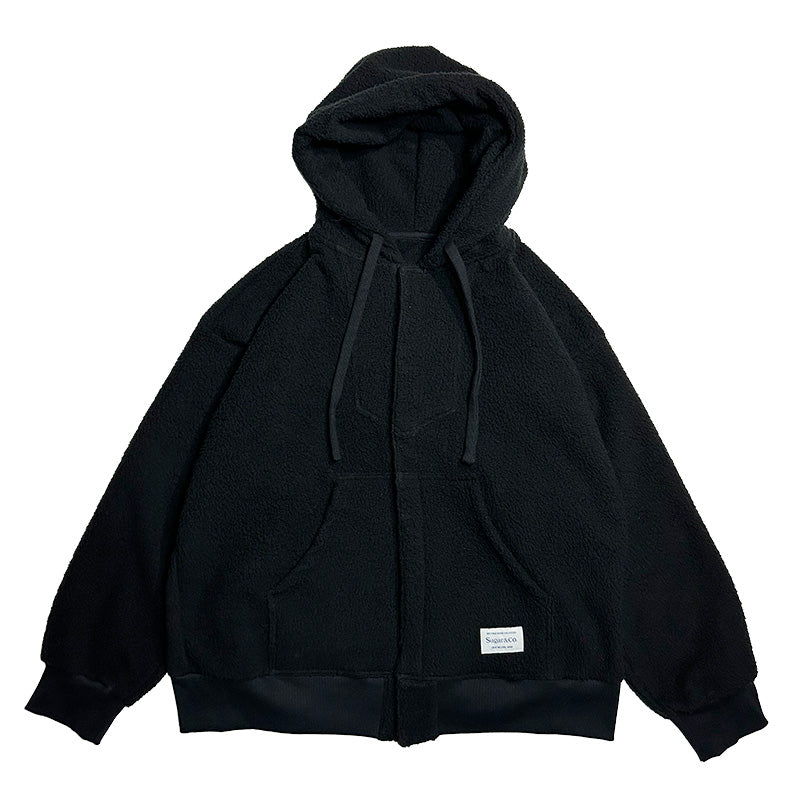 storm fleece baja hoodie(BK)/ストームフリースバハフーディー(ブラック)
