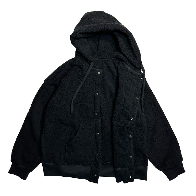 storm fleece baja hoodie(BK)/ストームフリースバハフーディー