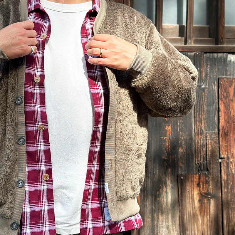 bulky for cardigan/バルキーファーカーディガン – Sugar&Co.jp