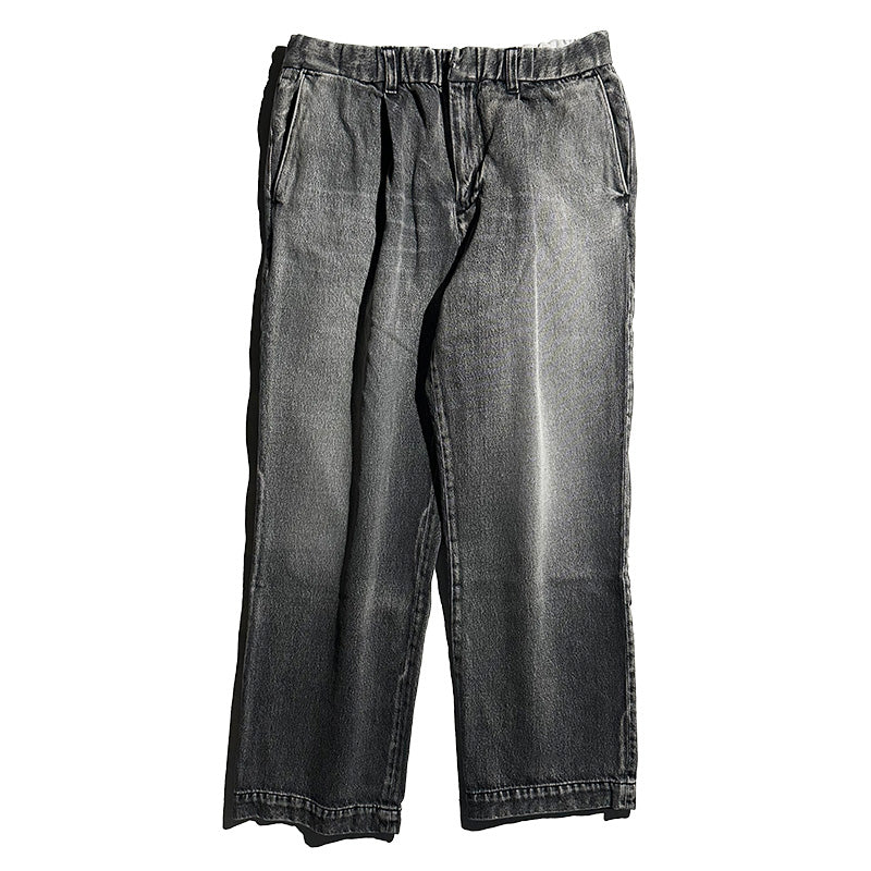 daddy's pants 80s wash Regular&Fit. (BLACK) /80s ウォッシュブラックレギュラーフィットのコピー