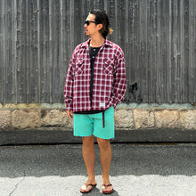 画像をギャラリービューアに読み込む, check board shirt/チェックボードシャツ
